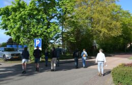 Wandelen voor “80 jaar in vrijheid” in Marum