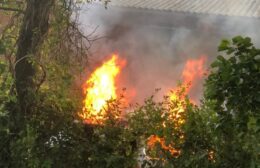 BMW brand voor de tweede keer