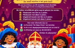 🎁 Sint en Piet komen op huisbezoek! 🎁