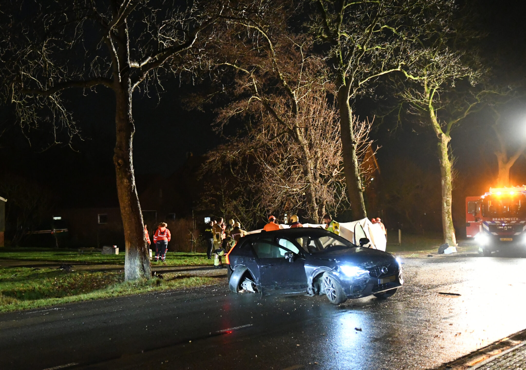 Ernstig ongeval in Zevenhuizen, N979 lange tijd afgesloten