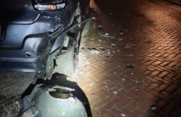 Doorrijden na aanrijding in Grijpskerk