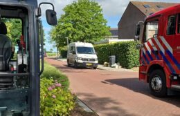 Gasleiding geraakt bij werkzaamheden in Grijpskerk