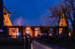 Brand bij sloopwerkzaamheden in Lutjegast