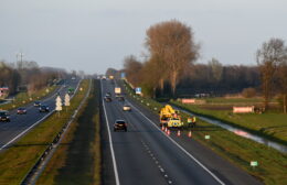 Ongevalsmelding blijkt pechgeval op de A7
