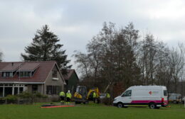 Hoofdgasleiding geraakt bij werkzaamheden in Opende