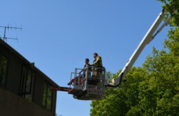 Brandweer Marum assisteert collega’s ambulance in Marum