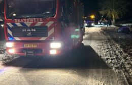 Brandweer Grijpskerk gealarmeerd voor woningbrand in Burum