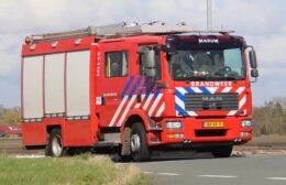 Brandweer Marum onderweg naar vaardigheidstoets in Ter Apel