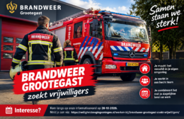 Brandweer Grootegast zoekt versterking: word jij de nieuwe brandweervrijwilliger?