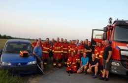 “Lutje” Jan neemt afscheid bij brandweer Grootegast Video