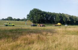 Kleine aanrijding op A7 bij Marum loopt met sisser af