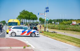 Fietser gewond bij ongeval in Zoutkamp