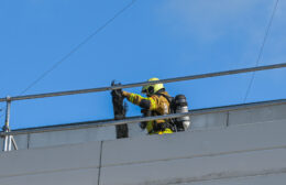 Dakbrand bij zorginstelling de Lijte