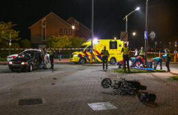 Scooterrijder zwaar  gewond bij ongeval in Drachten