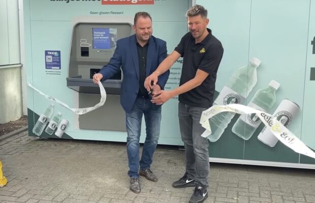 Nieuwe bulkstatiegeldmachine geopend in Opende: sneller grote hoeveelheden inleveren