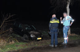 Auto slaat over de kop op Haarsterree