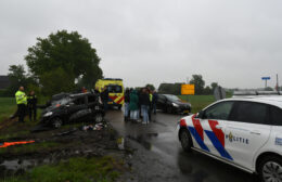 45 km. auto ramt vluchtheuvel in de N358