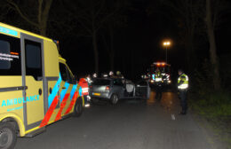 Automobilist gewond bij ongeval op Haspel-Boven in Zevenhuizen
