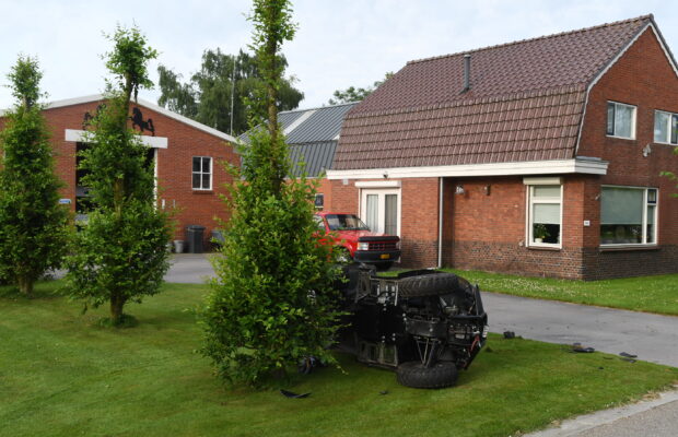 Quad over de kop in Sebaldeburen