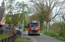 Brandweer Grootegast rukt uit voor gaslek in Opende