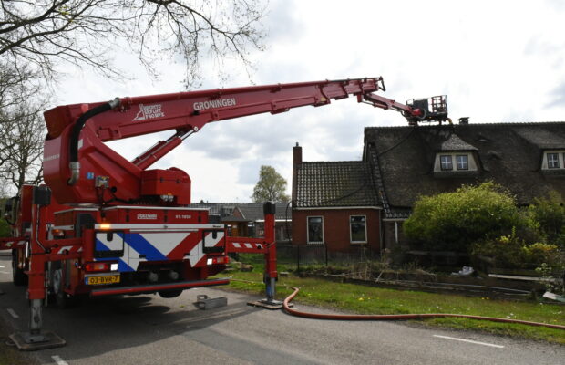 Brandweer rukt massaal uit voor woningbrand aan Pasop