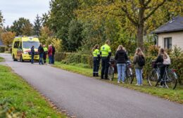 Scholiere geraakt door aanhangwagen in Bakkeveen