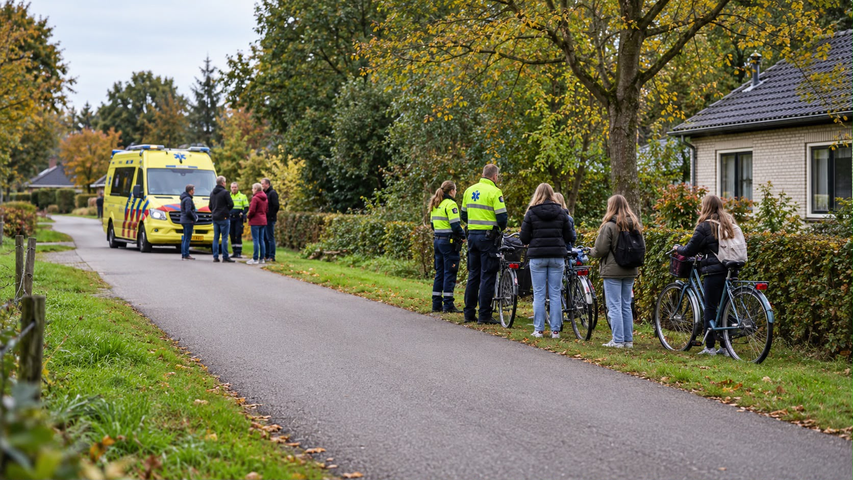 Scholiere geraakt door aanhangwagen in Bakkeveen
