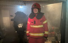 Motor brandweerman korps Marum blijft “gespaard bij brand” Video