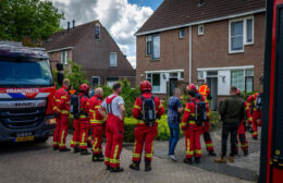 Brandweer rukt uit voor zolderbrand in Aduard