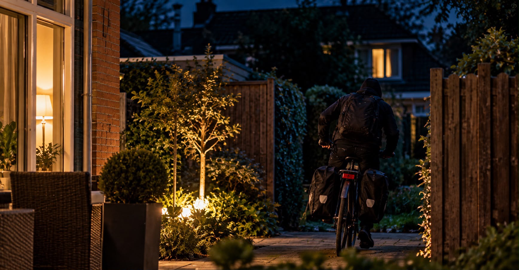 Verdachte man aangetroffen in achtertuin in Peize