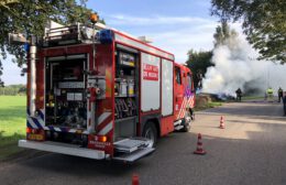 Brandweer Marum blust buitenbrand aan Verlengde Wilpsterweg