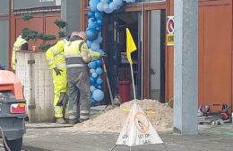 Gaslekkage aan de Westeresch in Roden