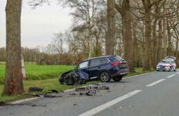 Gewonde bij ongeval op J.P. Santeeweg