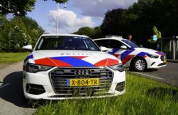 Fietser aangereden op Hoofdweg bij Veenhuizen Video