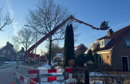 Opschudding bij schoorsteenbrand in Altena Video