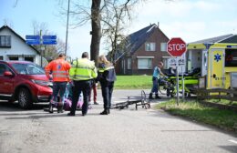 Fietser gewond na aanrijding