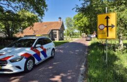 Kop-staart op Roderwolderweg in Foxwolde
