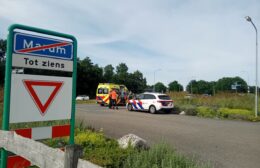 Ambulance en LL4 hebben Rendez-vous in Marum Video
