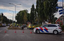 Inzet MMT bij ongeval in Leek