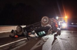 Twee ongevallen zorgen voor ravage op A7 bij Leek