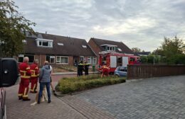 Woningbrand in Nuis, bewoner gewond naar ziekenhuis