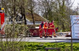 Gaslekkage bij werkzaamheden in Briltil