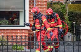 Gaslekkage aan het hoofddiep in Zevenhuizen