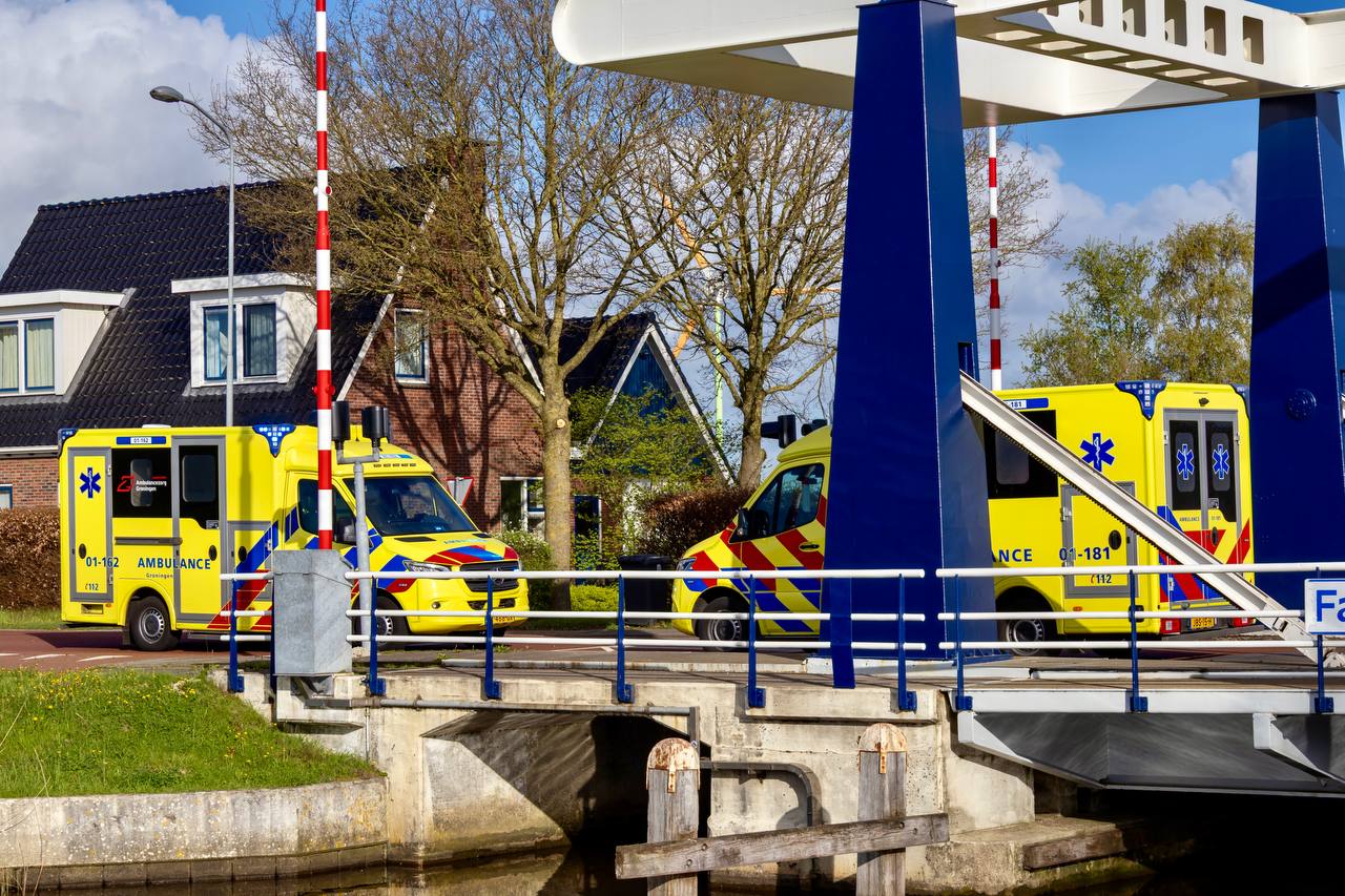 Ongeluk met twee auto’s bij Briltil