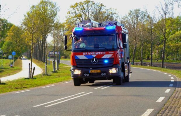 Snelle inzet voorkomt grotere brand bij Huis ter Heide Video