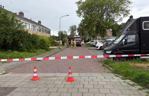 Gaslek in voortuin zorgt voor afzetting van straat in Roden