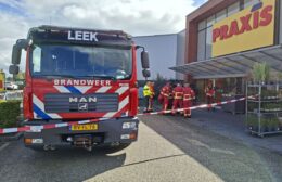 Vreemde lucht bij bouwmarkt in Leek