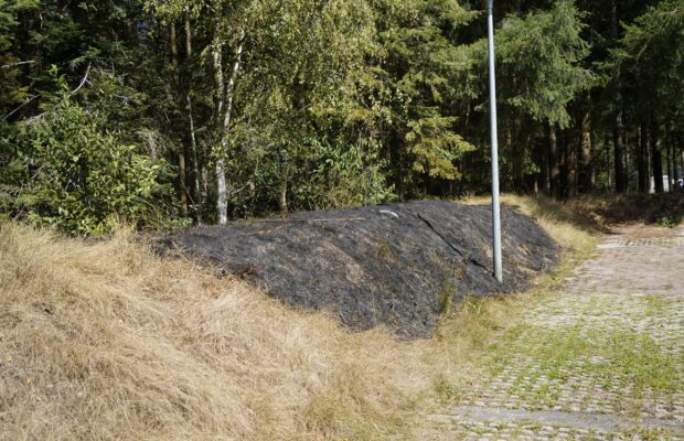 Brandweer blust natuurbrand bij P.I. Bankenbosch Video