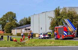 Vrouw uit sloot gehaald bij incident in Aduard