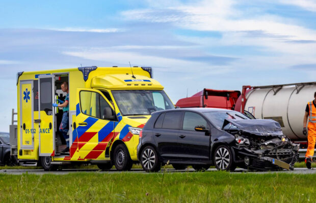 Gewonden bij ongeval op A7